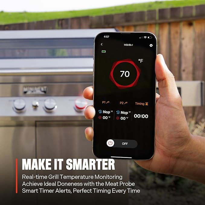 Monument Grills 6+1 Burner Smart Tech Propane Gas Grill, Denali 605Pro - Image 8