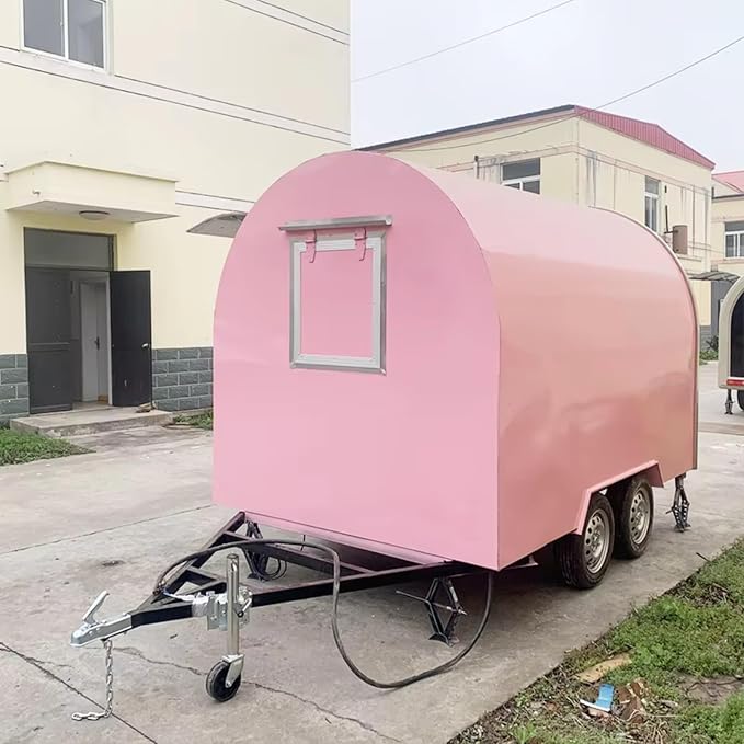 BBQ Food Trucks Pizza Food Trailers Shop Cart Truck Food Trailer - Image 5