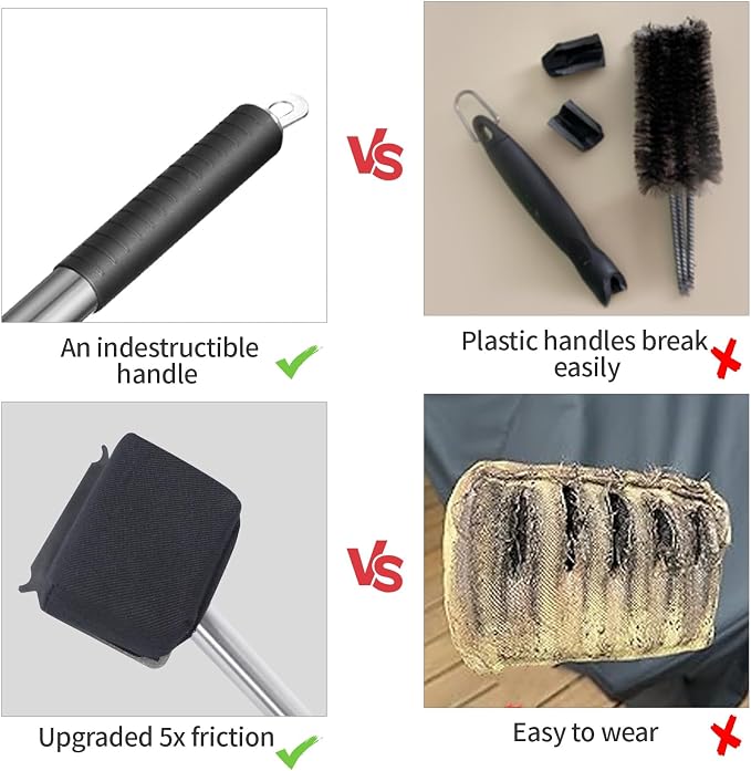 Steam Grill Brush Bristle Free, Grill Cleaner - Image 2