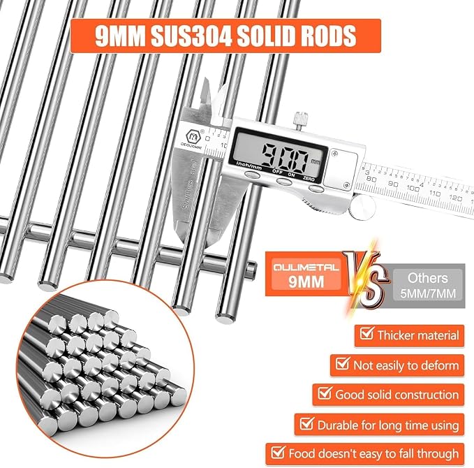 QuliMetal SUS304 9MM Grill Grates - Image 3