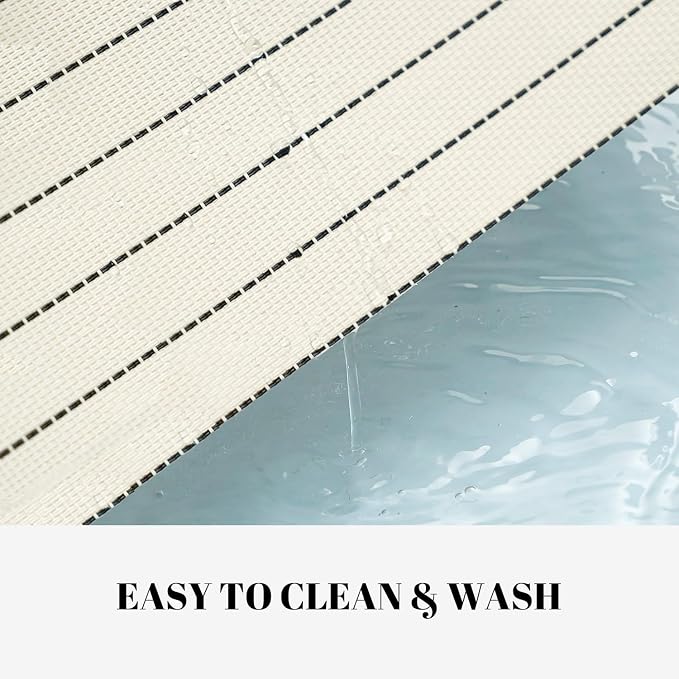 Placemats Set of 8 Vinyl/Plastic Woven Place Mats - Image 3