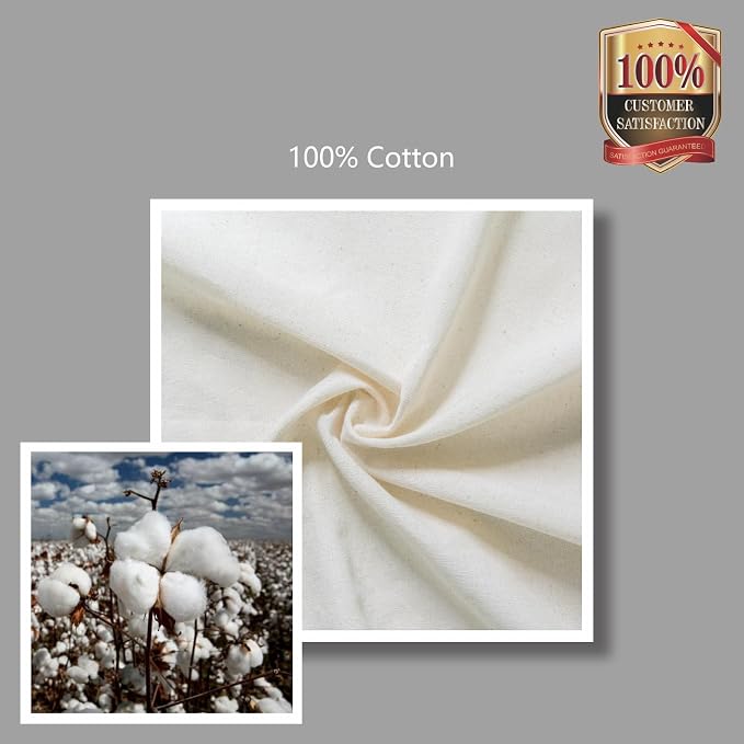 TOPDesign 12-Pack Economical 16"x15" Cotton Tote Bag, Lightweight Medium - Image 7