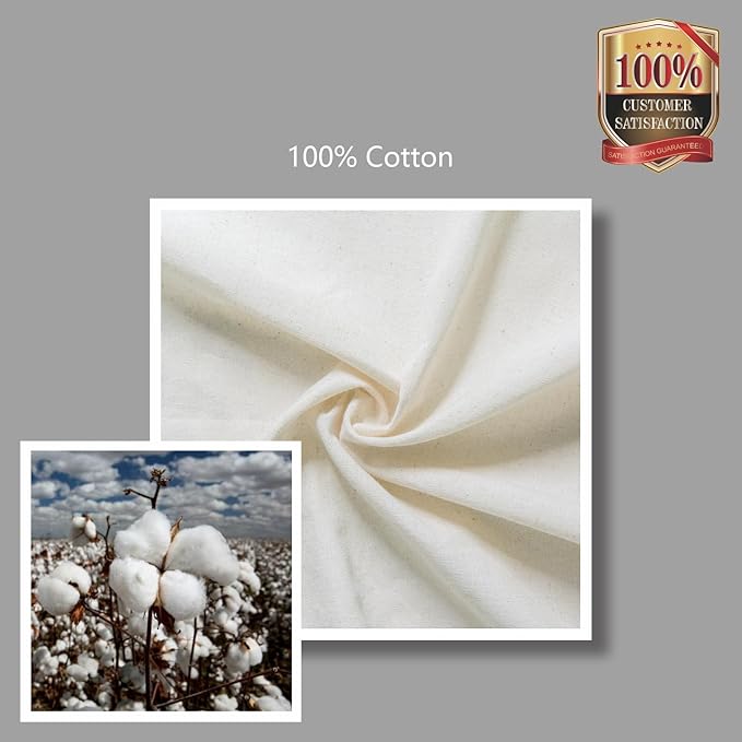 TOPDesign 12-Pack Economical 16"x15" Cotton Tote Bag, Lightweight Medium - Image 7