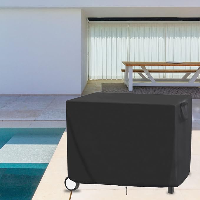 Outdoor Prep Table Cover for Royal Gourmet Movable Dining Cart Table 40"x24"x32" - Image 6