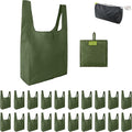 BeeGreen Green Reusable Grocery Bags Wholesale Green Reusable Kitchen Bags Bulk by BeeGreen