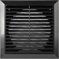 Black 6" Inch Ventilation Grille by Unknown