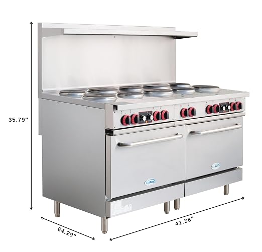 KoolMore 60 in. Commercial Electric Range - 208V 3-Phase - Image 2