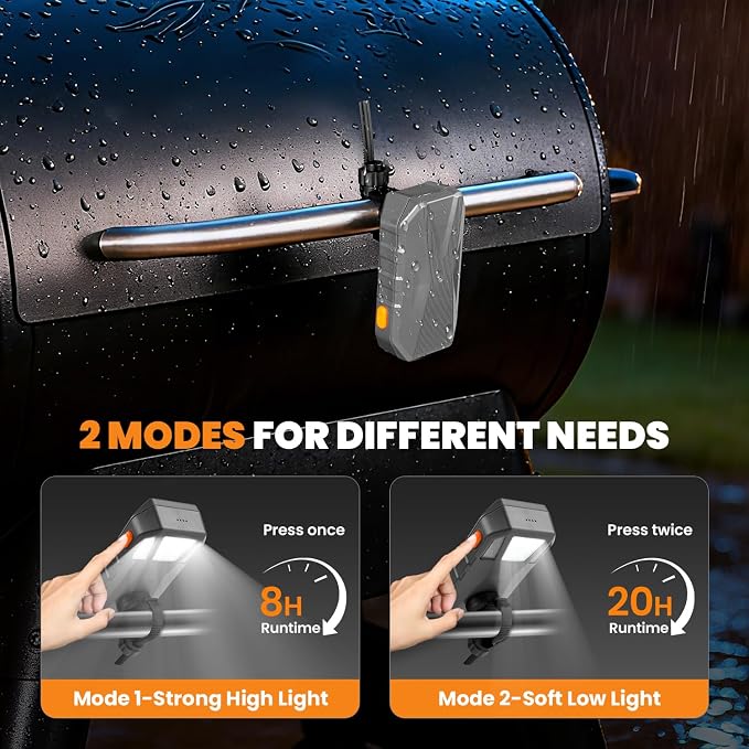 Grill Light for Blackstone Griddle & Weber Grill, Coinicxcel Rechargeable LED - Image 7