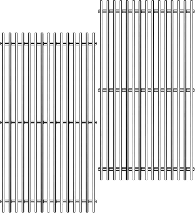 9MM 17.5" Stainless Steel Grill Grates by Dictirdy