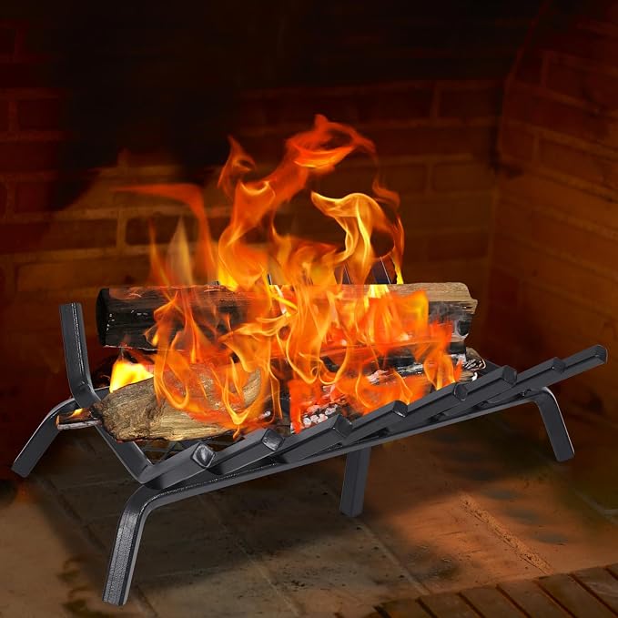 G GOOD GAIN Fireplace Grate - Image 5