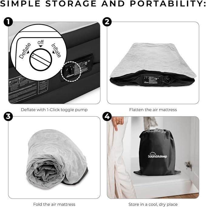 SoundAsleep Dream Series Luxury Air Mattress - Image 7