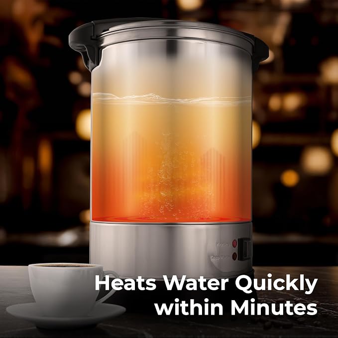 Zulay Kitchen Commercial Grade Coffee Maker Hot Water Urn - Image 3
