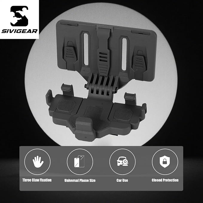 Tactical Phone Holder Available in Full Size Plate Carrier Phone Mount Adjust - Image 5