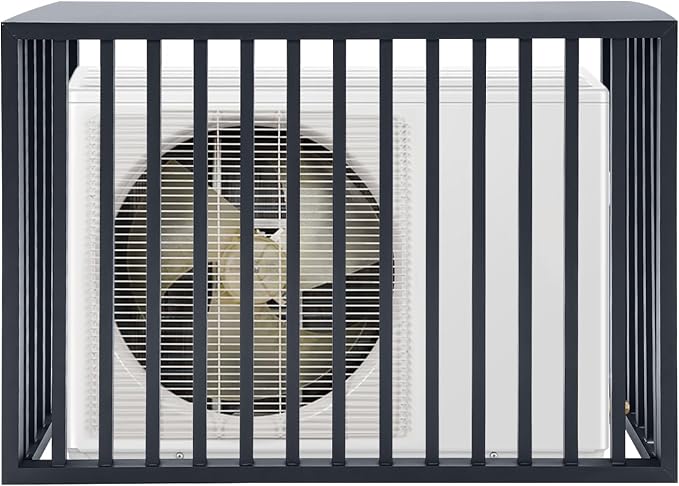 Air Conditioner Fence with Top Cover, 4 Panels 39.4 "L x 19.7 "W x 27.6" H by TFCFL