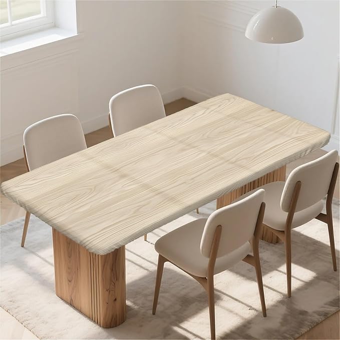 Rectangle Table Cloth Cover Waterproof Elastic Fitted Polyester Fitted - Image 6