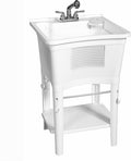 Zenna Home Utility Sink for Laundry Room and Garage, Freestanding Laundry Sink by ZennaHome