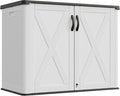 Greesum Outdoor Storage Cabinet, 25 Cu.Ft Deck Box Without Shelves, Waterproof by BuynowfromGreesum