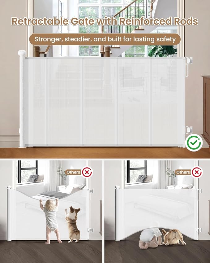 Upgraded Retractable Baby Gate - Image 4