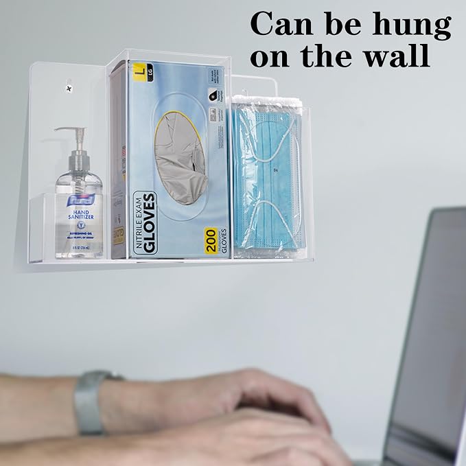 Acrylic Hygiene Dispenser Station - Image 4