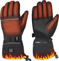 Rechargeable Heated Gloves for Men Women, Waterproof Touchscreen Winter Hand by EnvyvipLLC