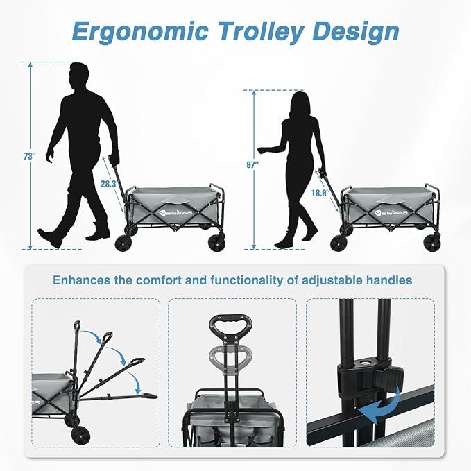 Yesker Foldable Wagon - Image 3