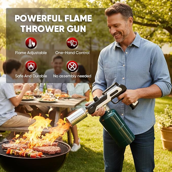 Saker Propane Torch Gun Plus 2026|Blow Torch - Image 2