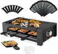 TAMARIT Raclette Party Grill Portable Indoor Electric Korean BBQ Grill 2 in 1 by TAMARIT