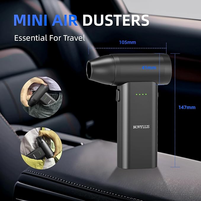 Electric Compressed Air Duster Mini Blower Cordless - Image 4