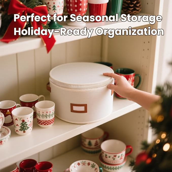 HOMELUX THEORY Dessert Plate Storage Box, Kitchen Storage Bins - Image 7