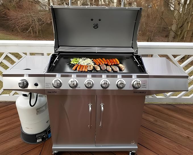 Full-Size Griddle Inserts for Charbroil Performance 6-Burner, Flat Top Griddle - Image 6