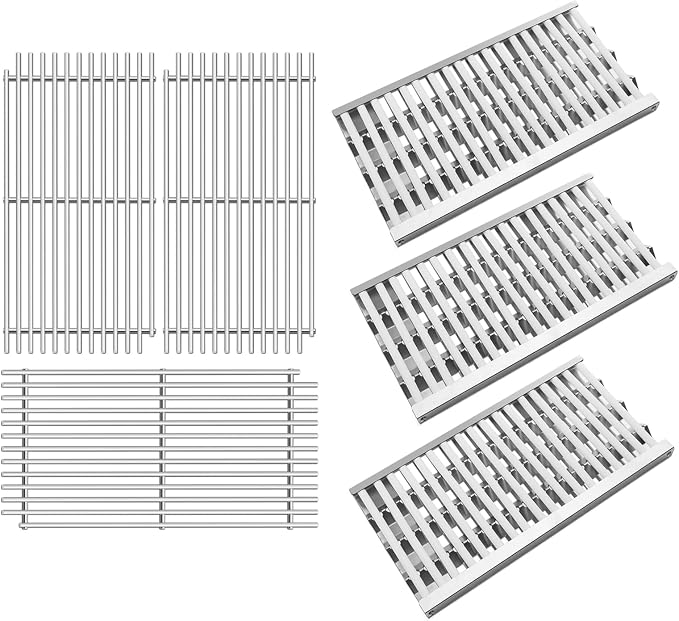92911 DCS Radiant Tray with Ceramic Rod, 20 1/2” Stainless Steel Grill Grates by DERURIZY