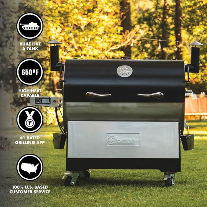 recteq RT-2500 BFG Pellet Smoker Grill, Electric Pellet Grill, 2500 Sq In Cook - Image 2