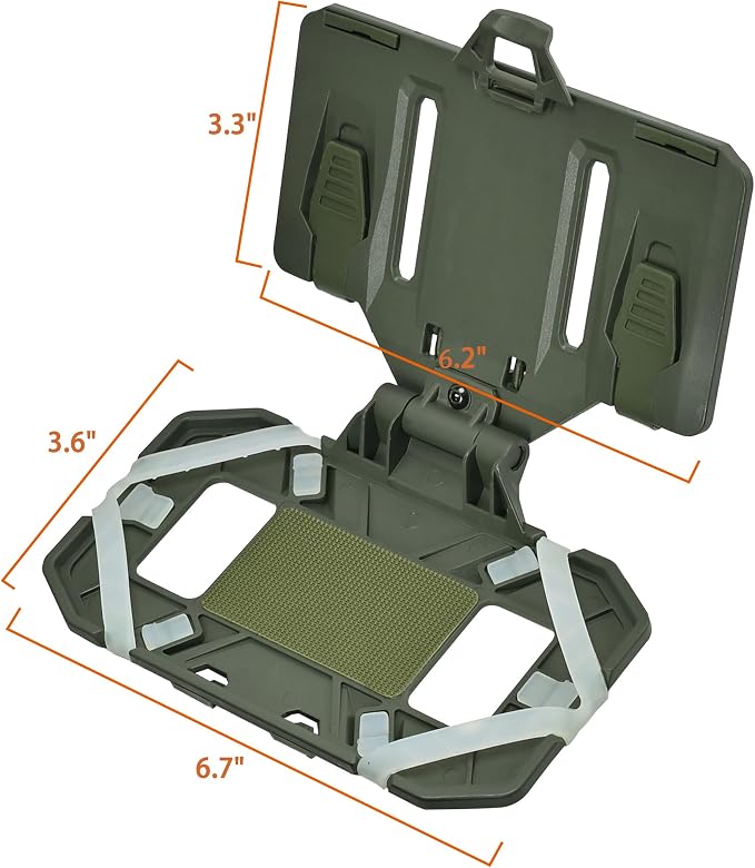 Tactical Plate Carrier Phone Mount, Universal Molle Phone Holder, Tactical - Image 2