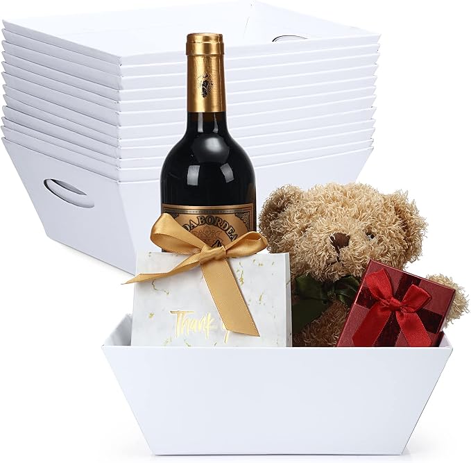Amyhill 12 PCS Baskets for Gifts Empty Baskets Bulk by Amyhill