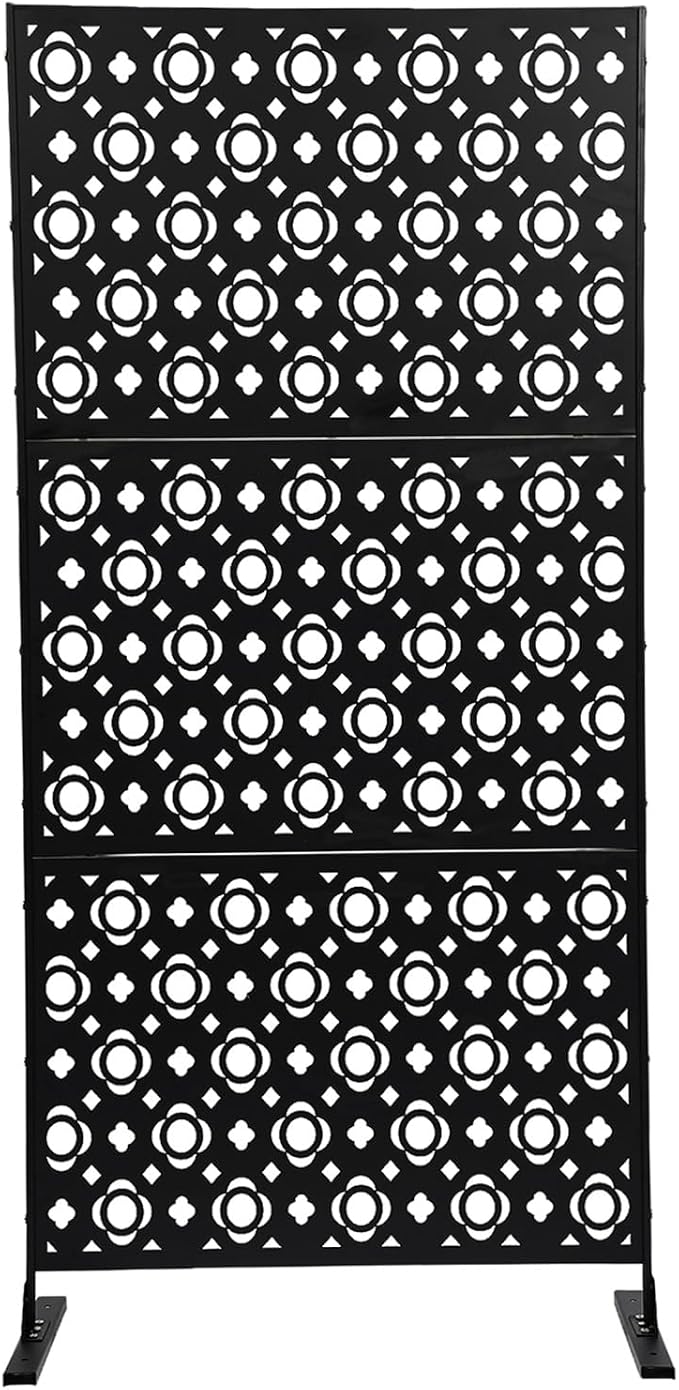 75" H×35" W Decorative Outdoor Privacy Screen by DYRABREST