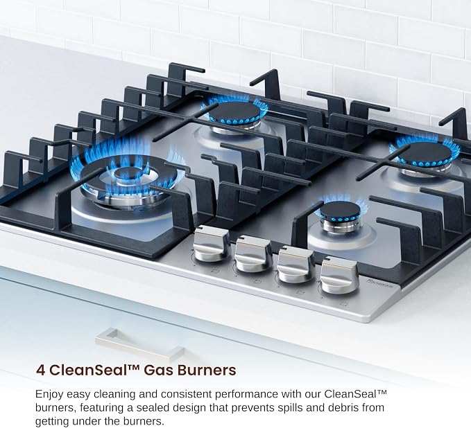 Rangaire RCG241S 24" Gas Cooktop - Image 6