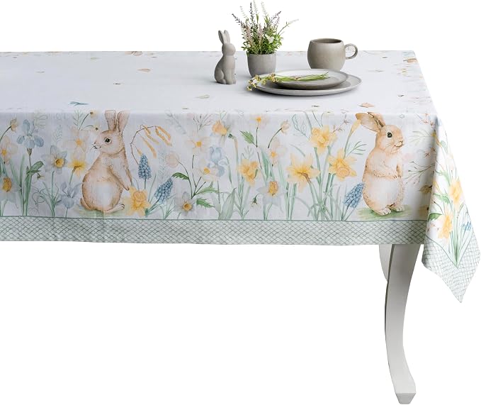 Maison d' Hermine Table Cloth Rectangle Table 100% Cotton 70 x 120 Inches by MaisondHermine