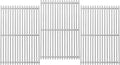 18.7" Cooking Grates for Weber Genesis GS4 Genesis II E-410, Genesis II LX by LOCVCDA