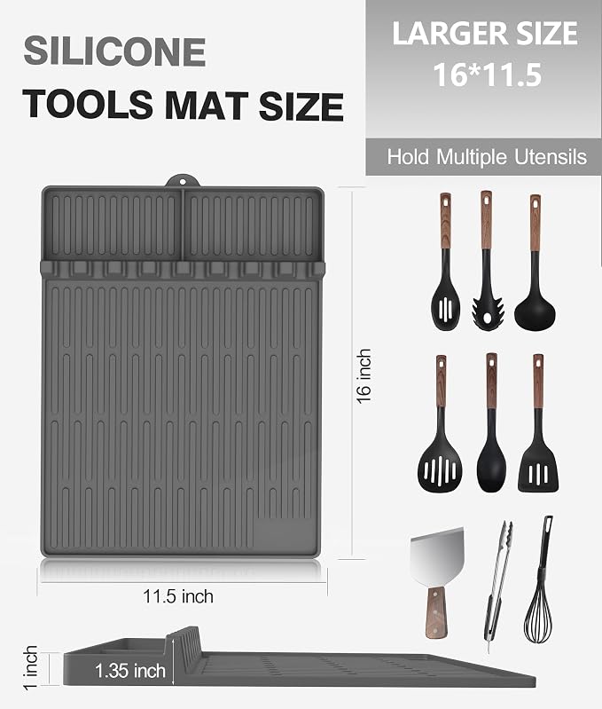 Silicone Griddle Tools Mat for Blackstone - Image 3