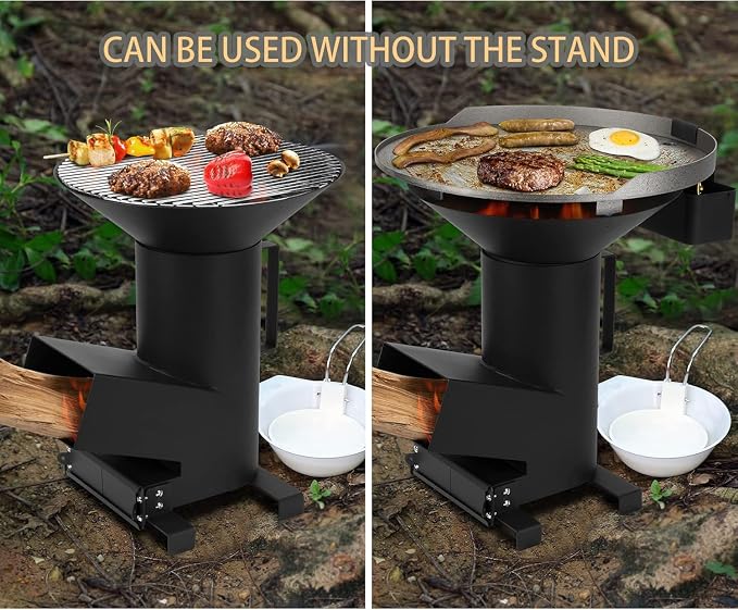 3-in-1 Camp Rocket Stove Kit - Image 6