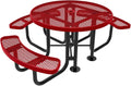 COATEDOUTDOORFURNITURE Heavy-Duty Portable Outdoor Picnic Table by CoatedOutdoorFurniture