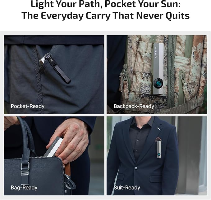 OLIGHT ArkPro EDC Flat Flashlight Rechargeable - Image 8