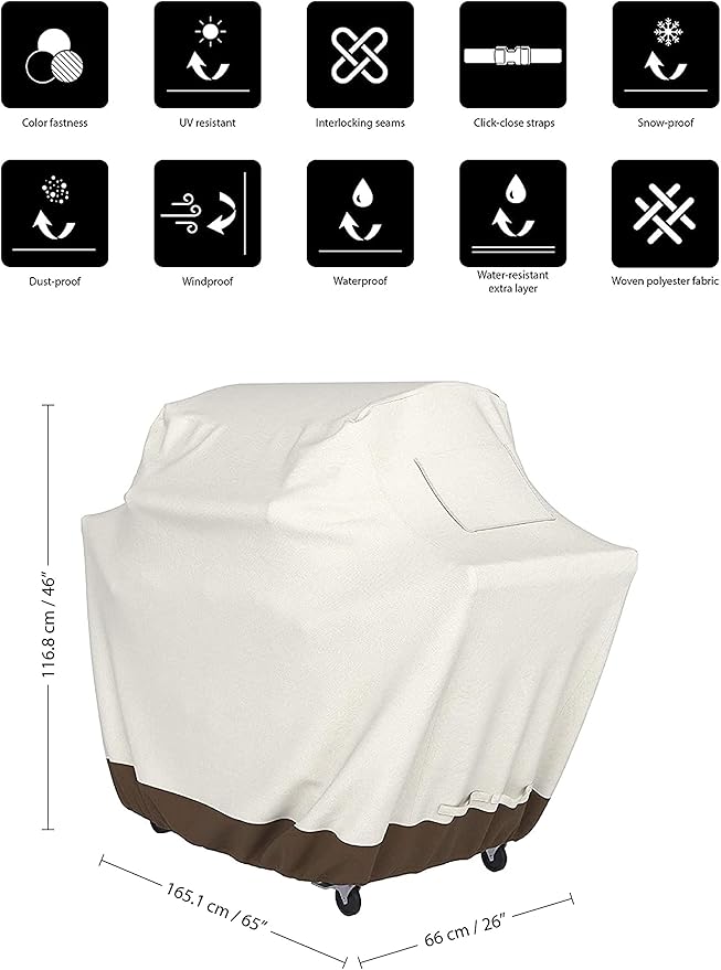 Amazon Basics Gas Grill Barbecue Cover - Image 2