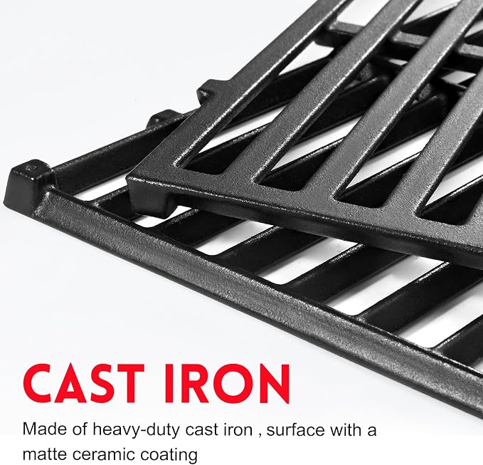 GGC 19.5" Grill Grates for Weber Genesis 300 Series, 7524/7528 Grill Parts - Image 4