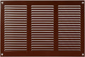 Repa Market 12x8 Inch Air Vent Cover/Brown Galvanized Steel Louvered Grill Cover by RepaMarket