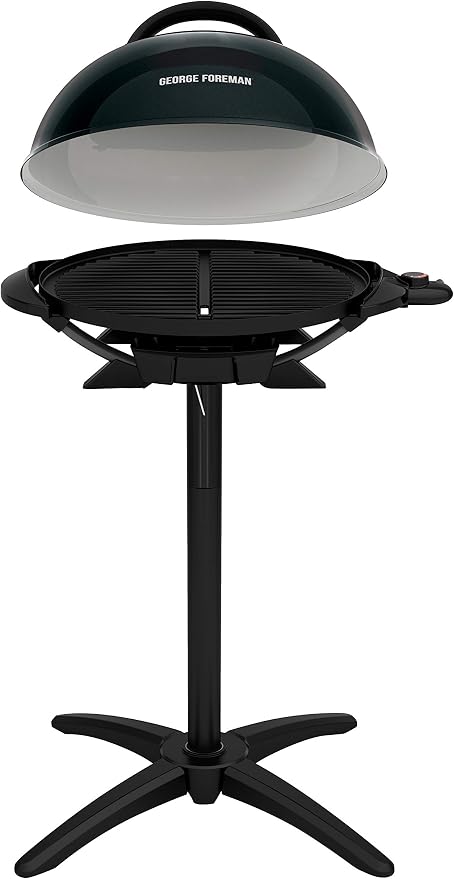 George Foreman Indoor/Outdoor Electric Patio Grill, Apartment Approved - Image 8