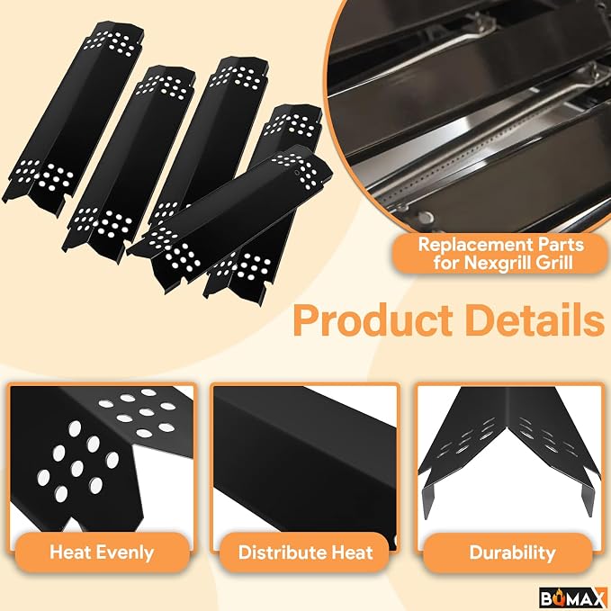 BQMAX Grill Parts for Nexgrill 5 Burner Gas Grill 720-0888 720-0888A 720-0888N - Image 5