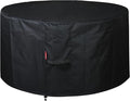 SheeChung Round Gas Fire Pit/Table Cover-Fit 36-40 inch Outdoor Firepit/Bowl by SheeChung