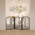 BHG Metal No-Assembly Freestanding Dog Gate by BHG