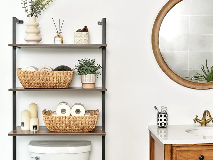 StorageWorks Hand-Woven Jumbo Storage Baskets - Image 3